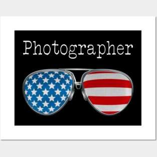 AMERICA PILOT GLASSES PHOTOGRAPHER Posters and Art